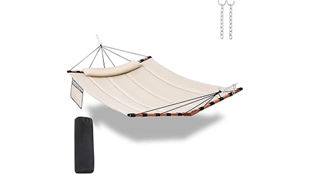 two person hammock with spreader