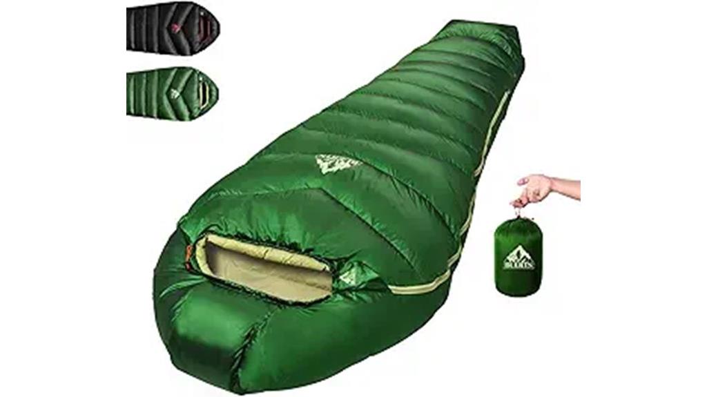 ultralight 3 season sleeping bag