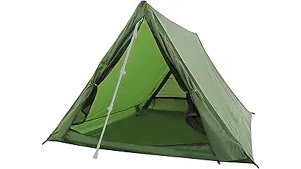 ultralight a frame backpacking tent