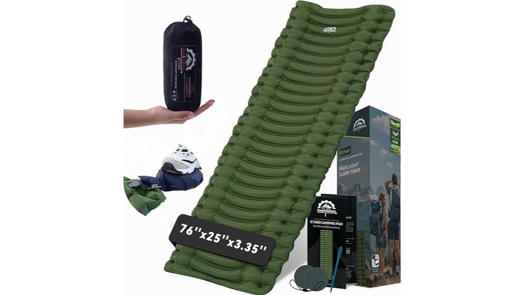 ultralight camping sleeping pad