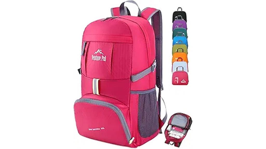 ultralight packable hiking backpack