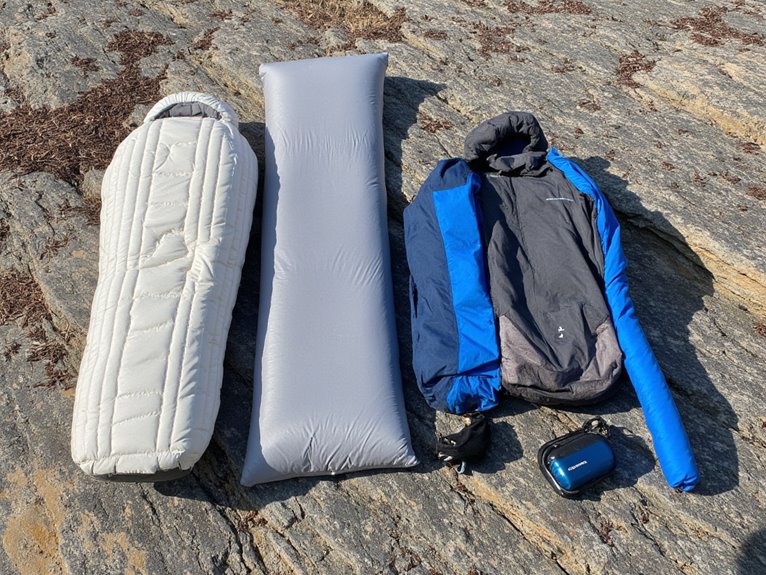 ultralight sleep system optimization