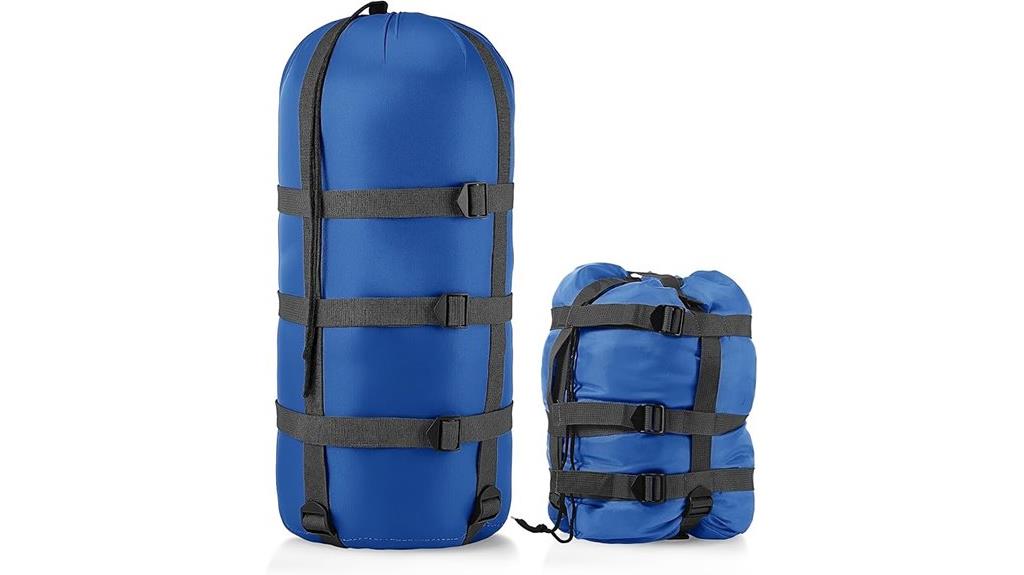 ultralight sleeping bag compression