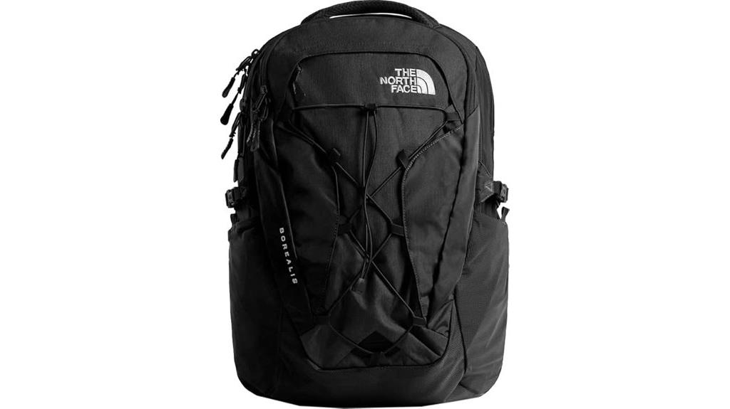 unisex borealis backpack black