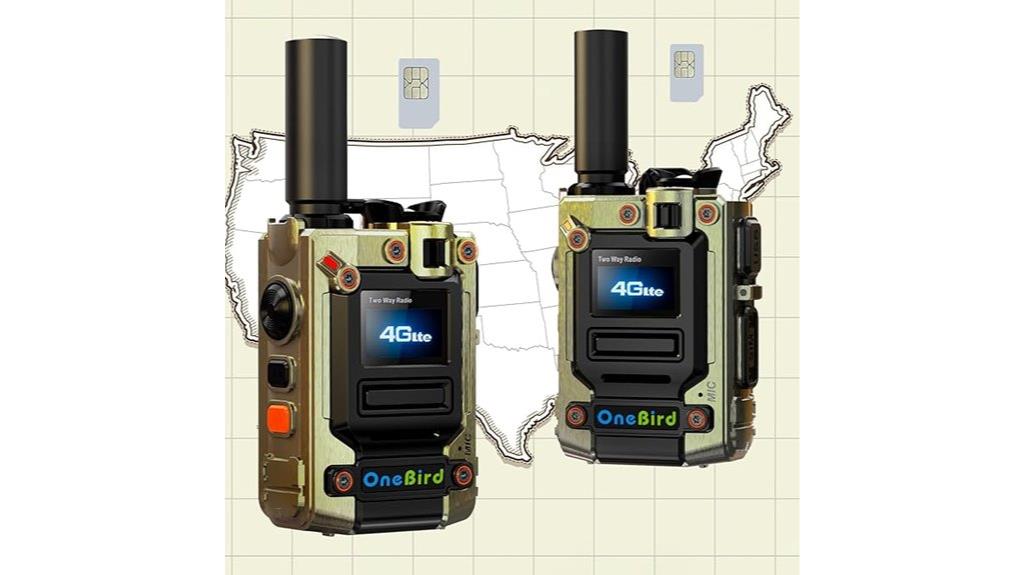 unlimited range walkie talkies