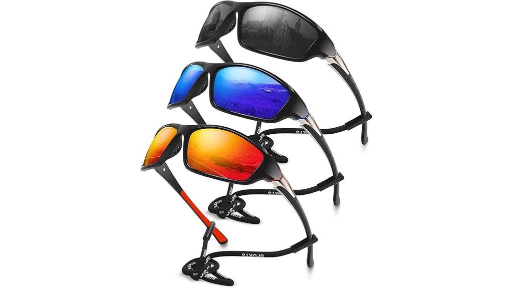 uv400 sports sunglasses pack