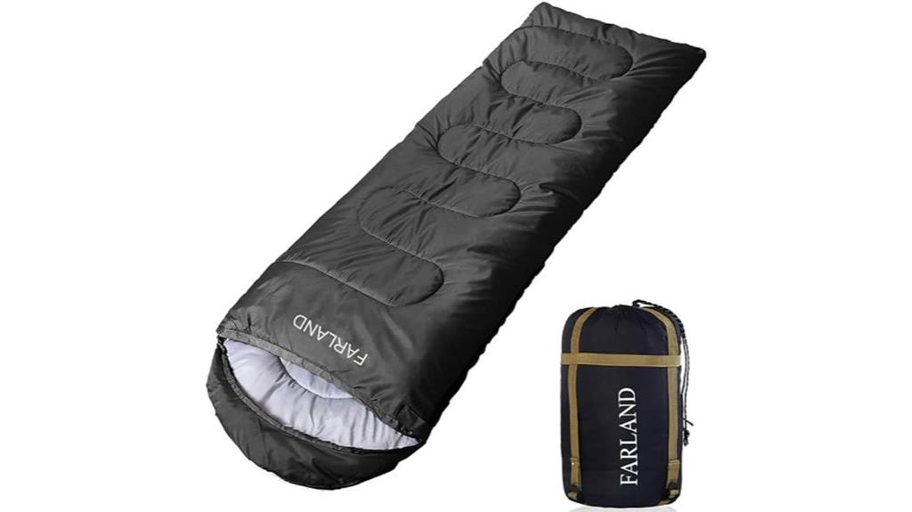 versatile camping sleeping bags