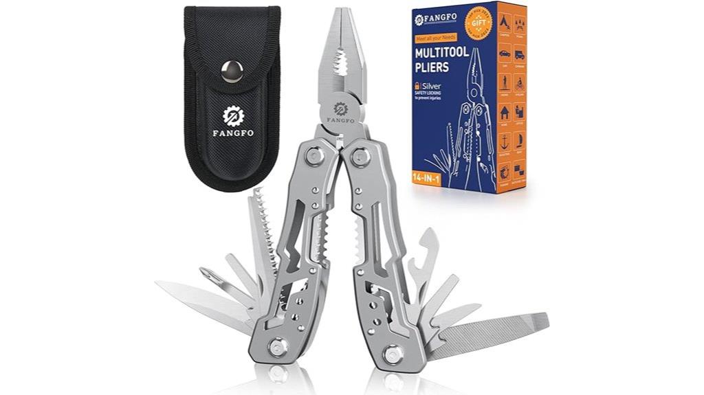 versatile safety lock multitool pliers