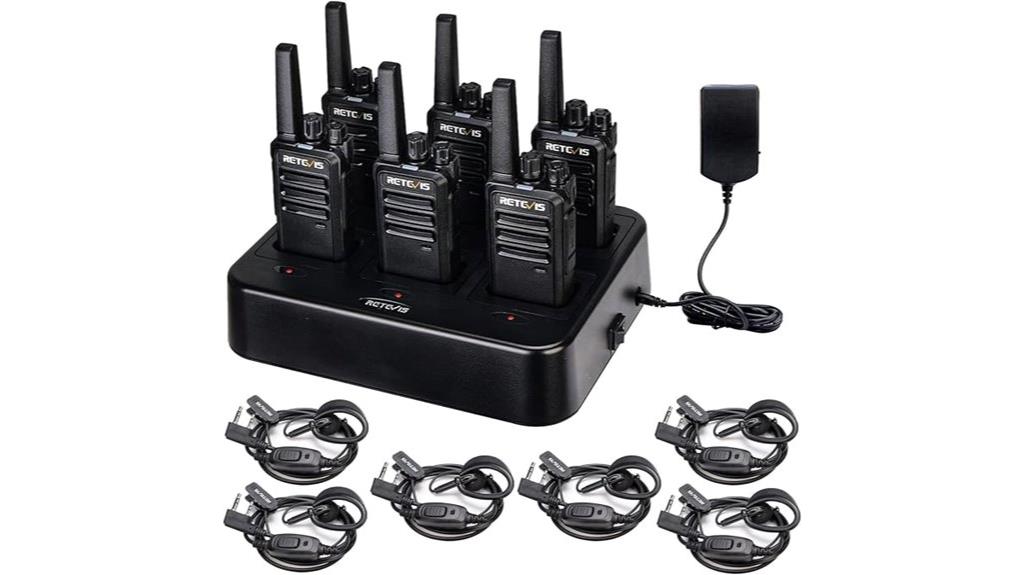 walkie talkies with earpiece