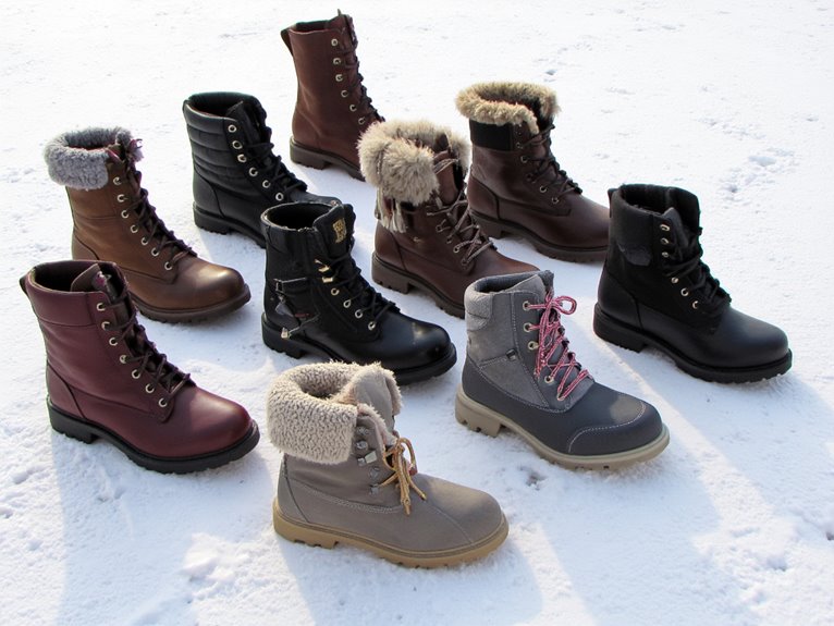 warm and dry snow boots