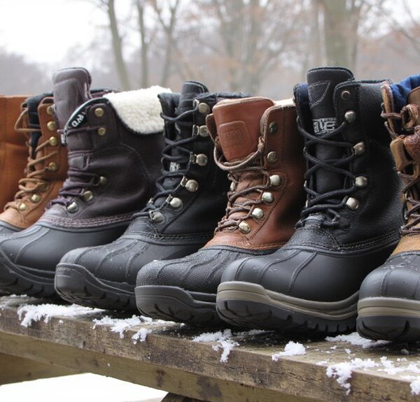 warm and dry snow boots