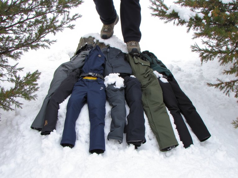 warm and dry winter pants