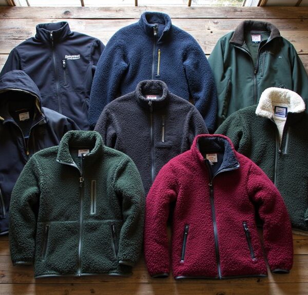 warm and versatile fleece jackets