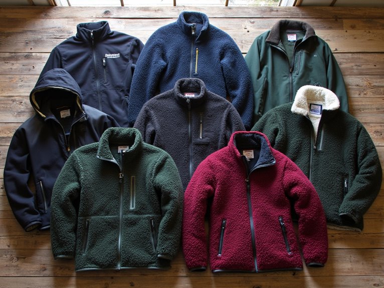 warm and versatile fleece jackets