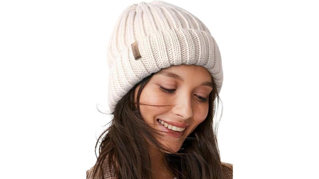 warm fleece winter hat