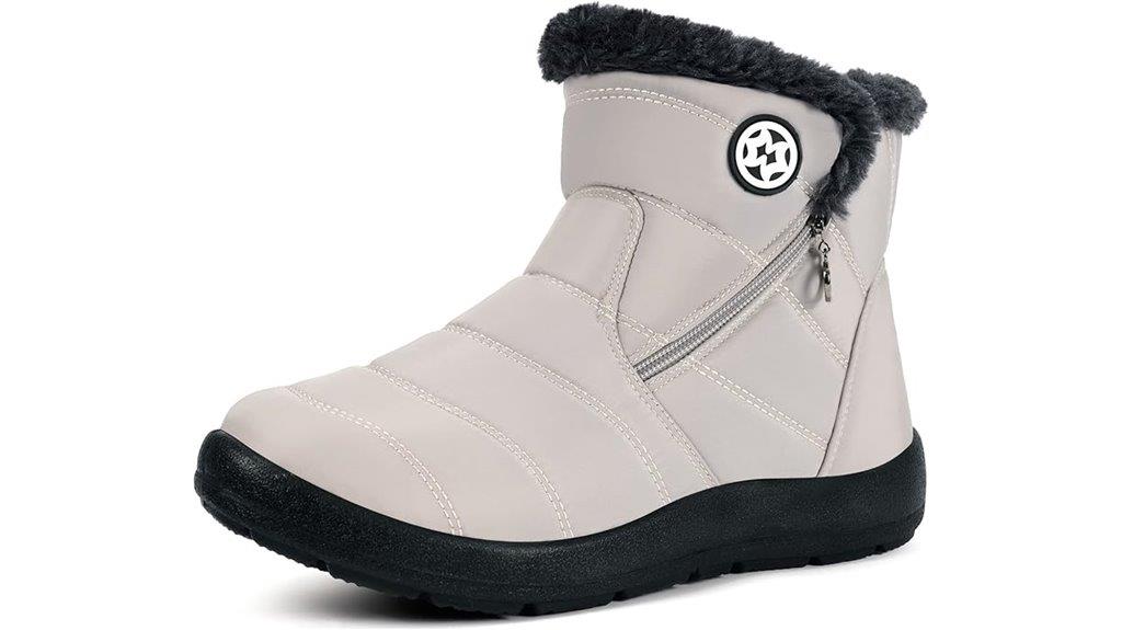warm fur lined boots