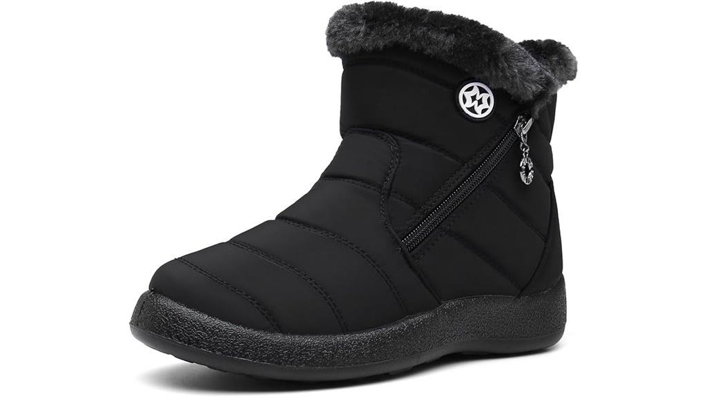 warm fur lined boots
