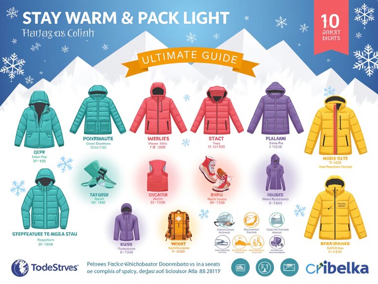 warm lightweight packable jackets