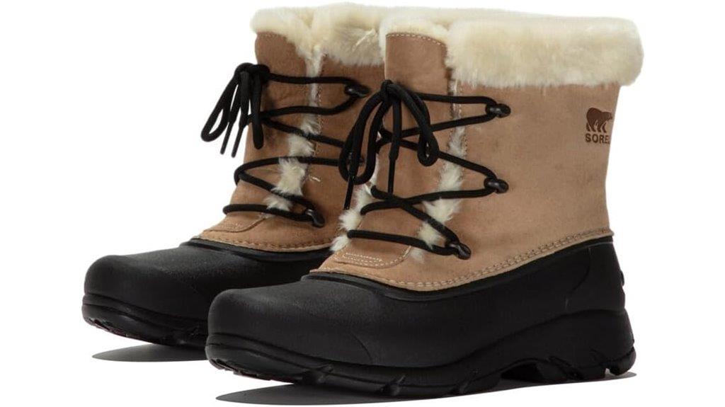 warm stylish winter footwear