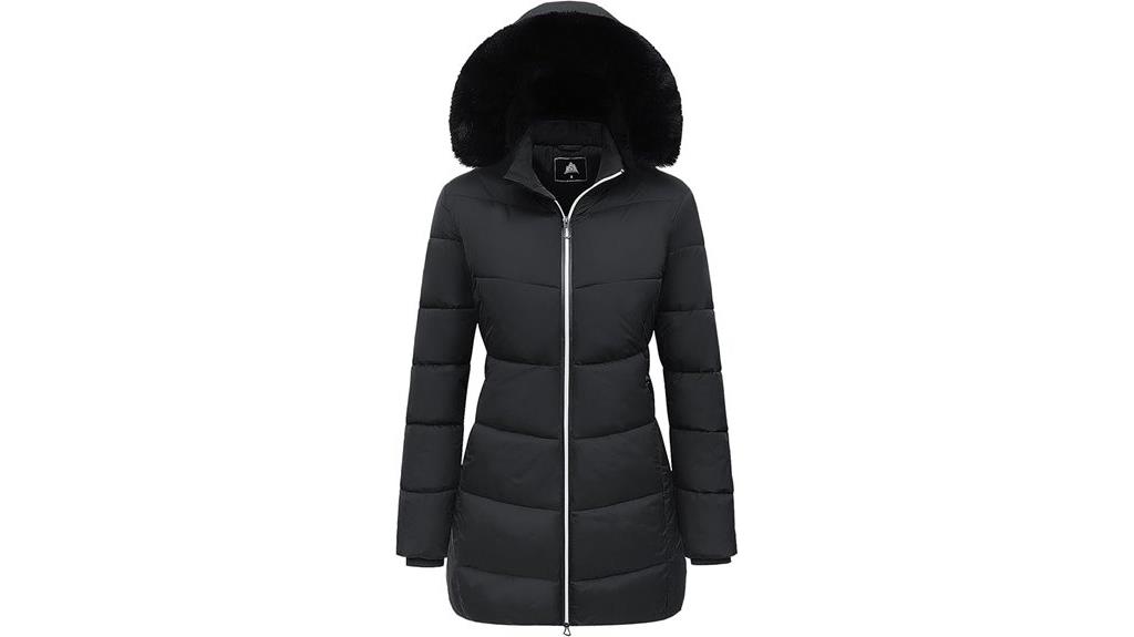 warm windproof winter jacket