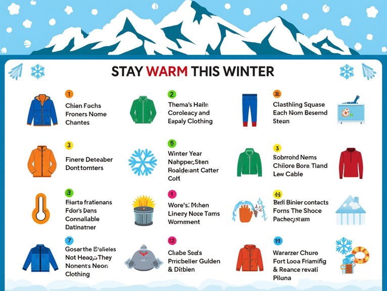 warm winter clothing essentials