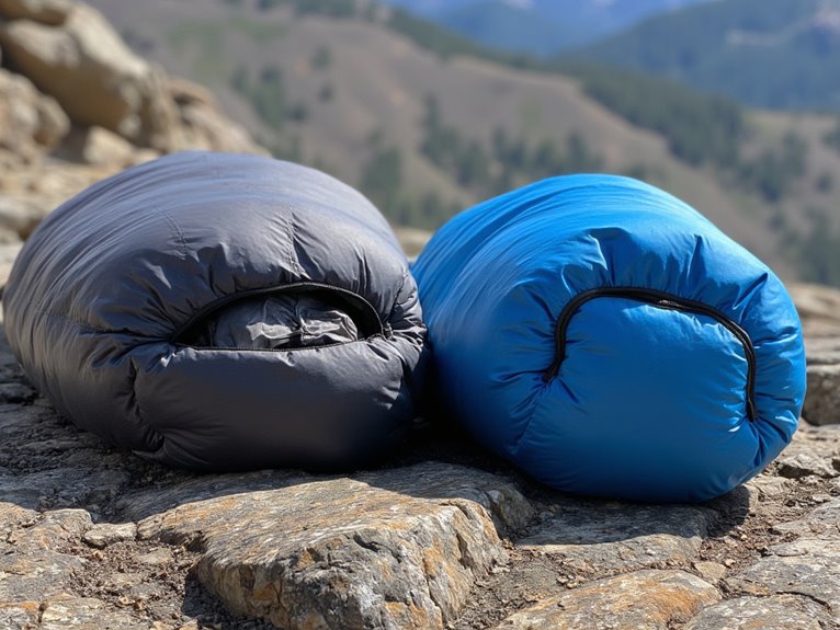 warmth versus packability balance