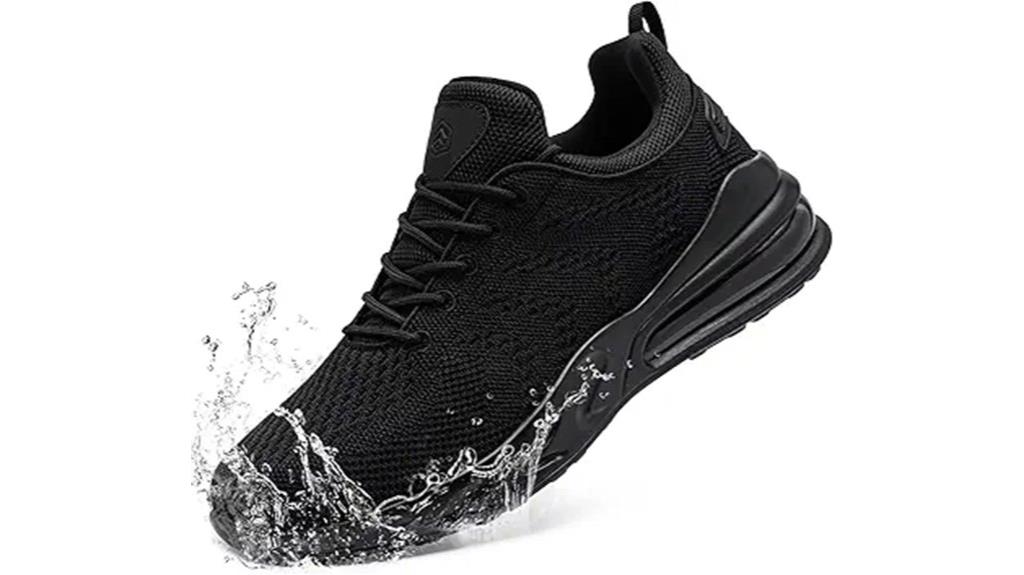 water resistant work sneakers