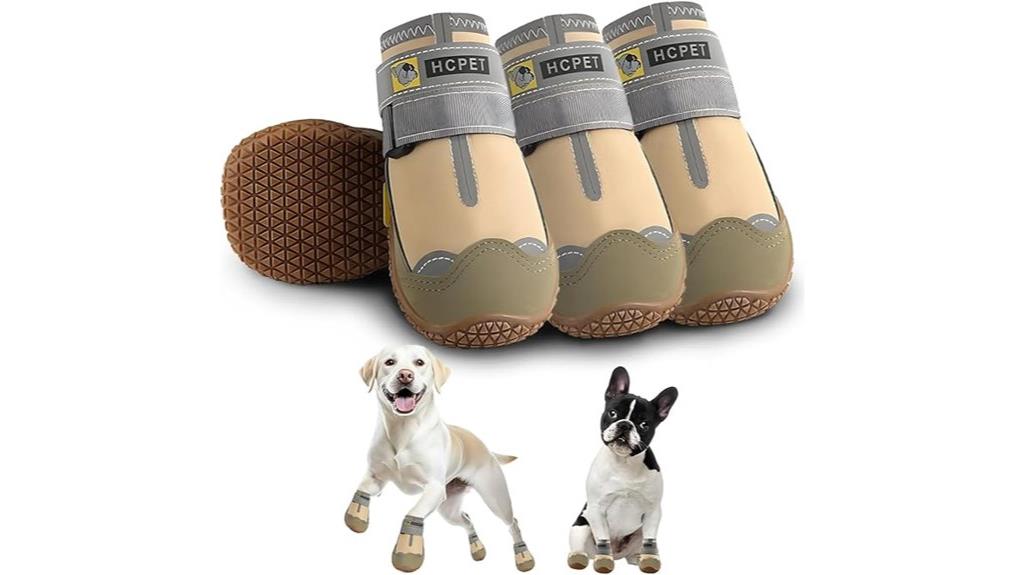 waterproof anti slip dog shoes
