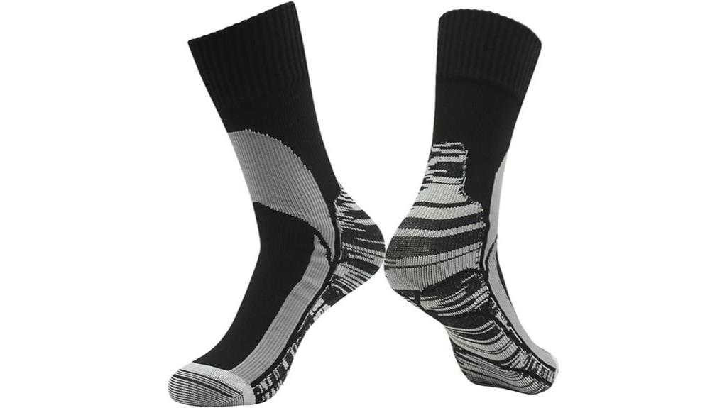 waterproof breathable hiking socks