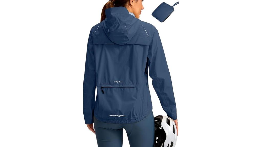 waterproof cycling rain jacket