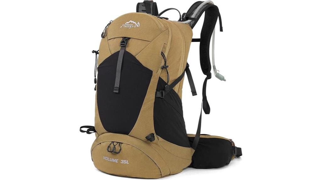 waterproof daypack with hydration