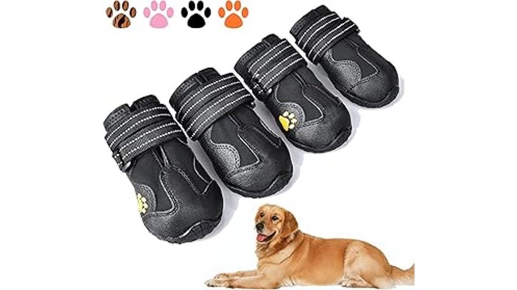 waterproof dog boots size 5
