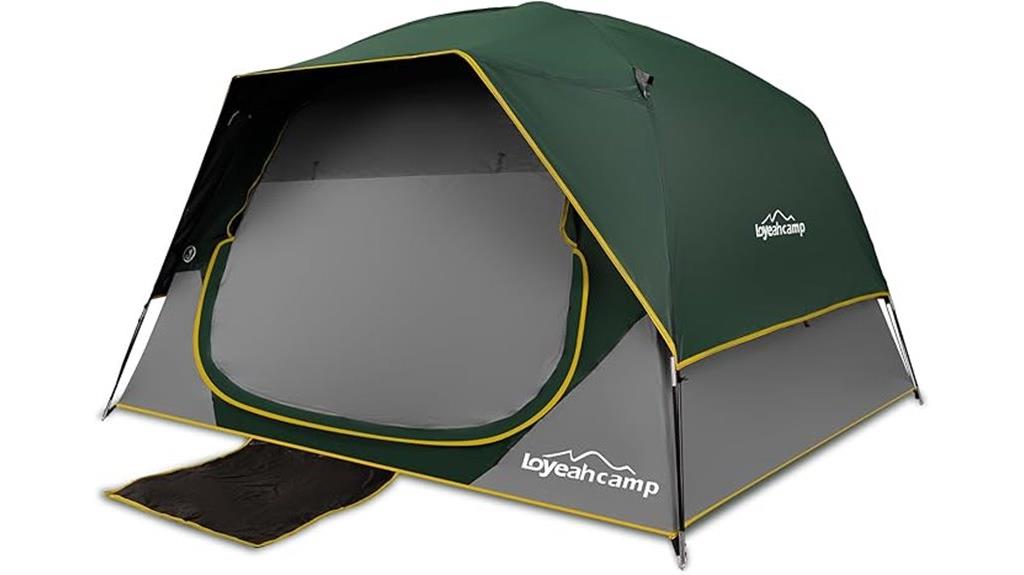 waterproof family camping tent
