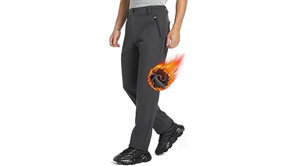 waterproof fleece lined hiking pants