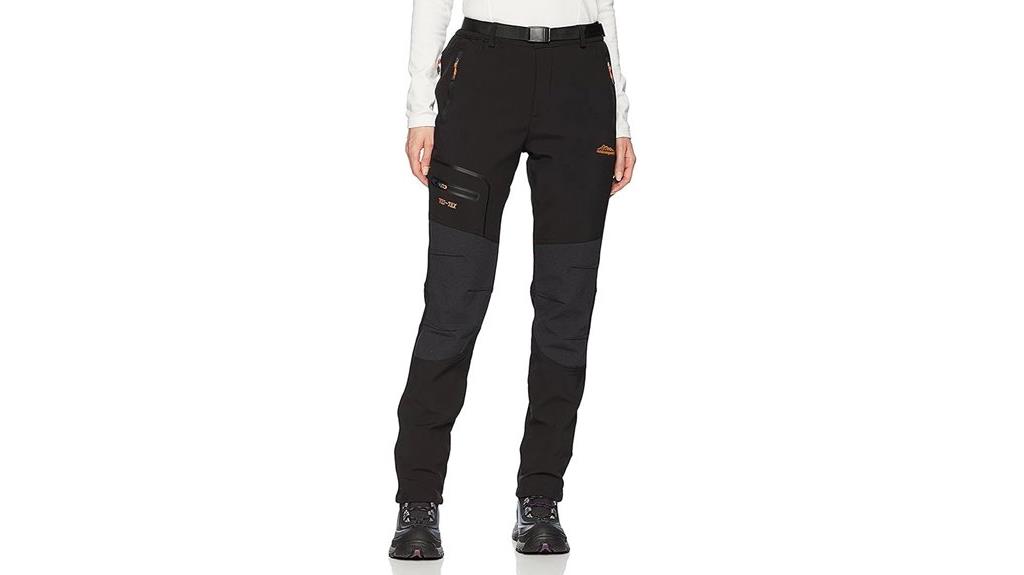waterproof fleece ski pants