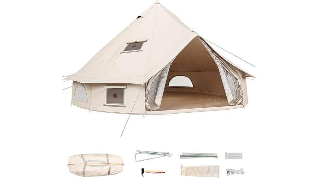 waterproof glamping yurt tent