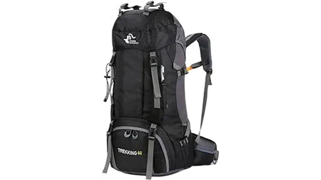 waterproof hiking backpack included