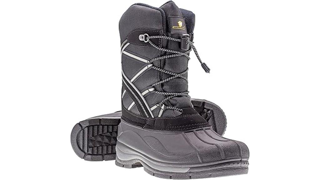 waterproof insulated winter boots