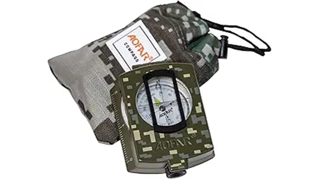 waterproof military lensatic compass