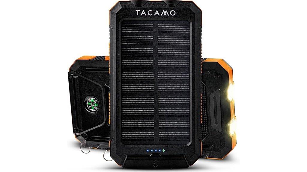 waterproof portable solar charger