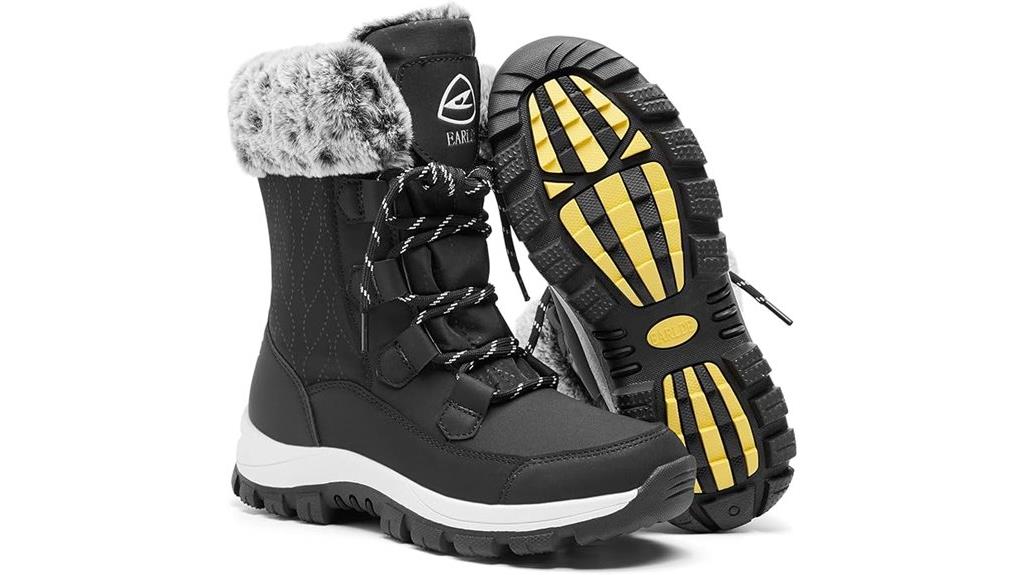 waterproof snow boots designed