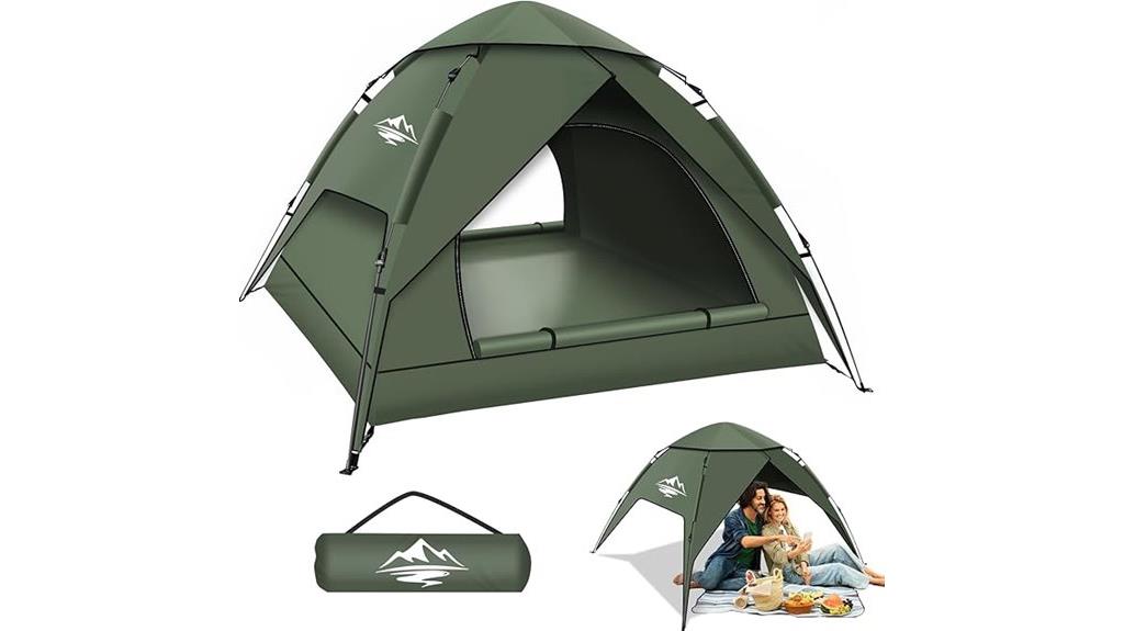 waterproof windproof camping tent
