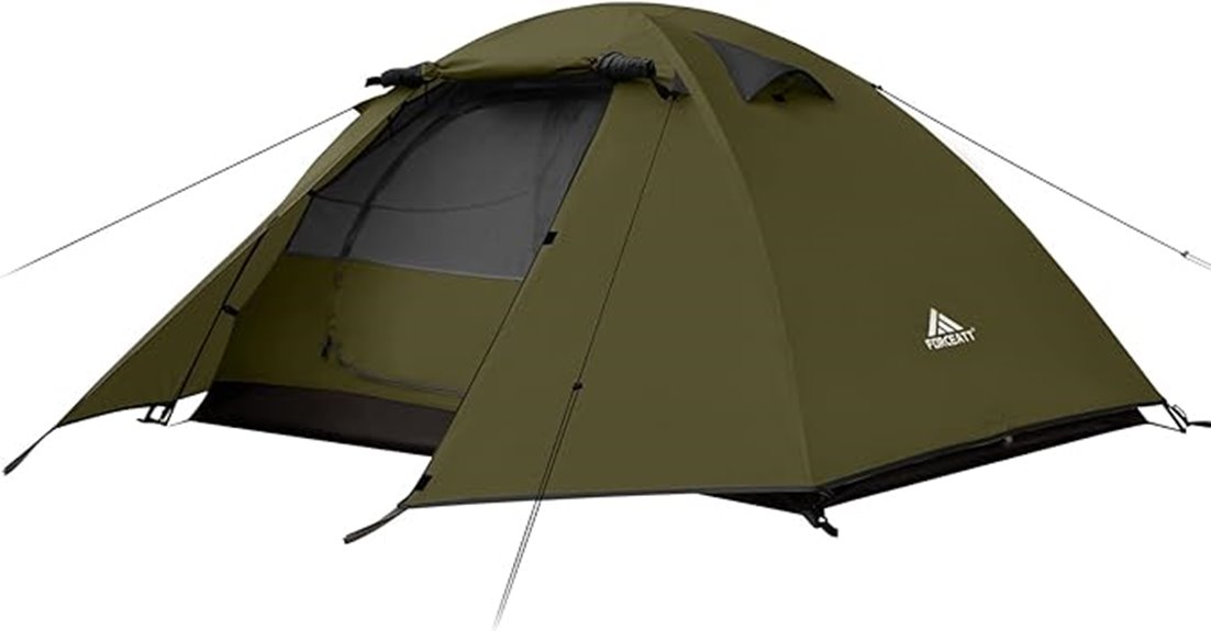 waterproof windproof camping tent