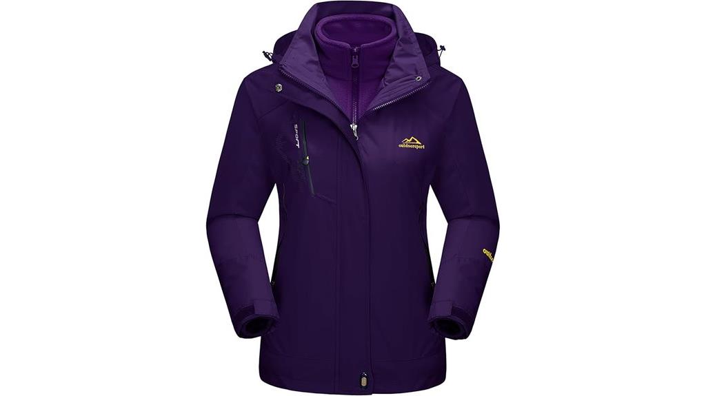 waterproof windproof ski jacket