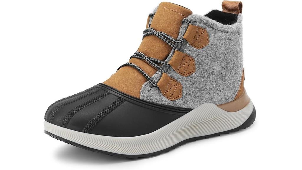 waterproof winter ankle boots