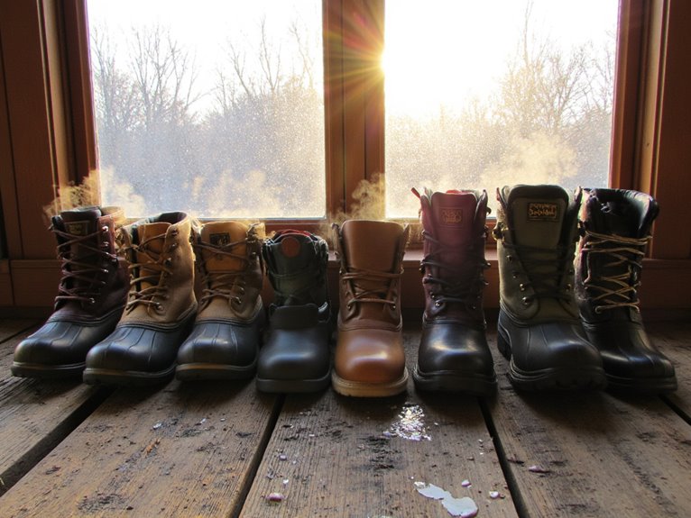 waterproof winter boots selection