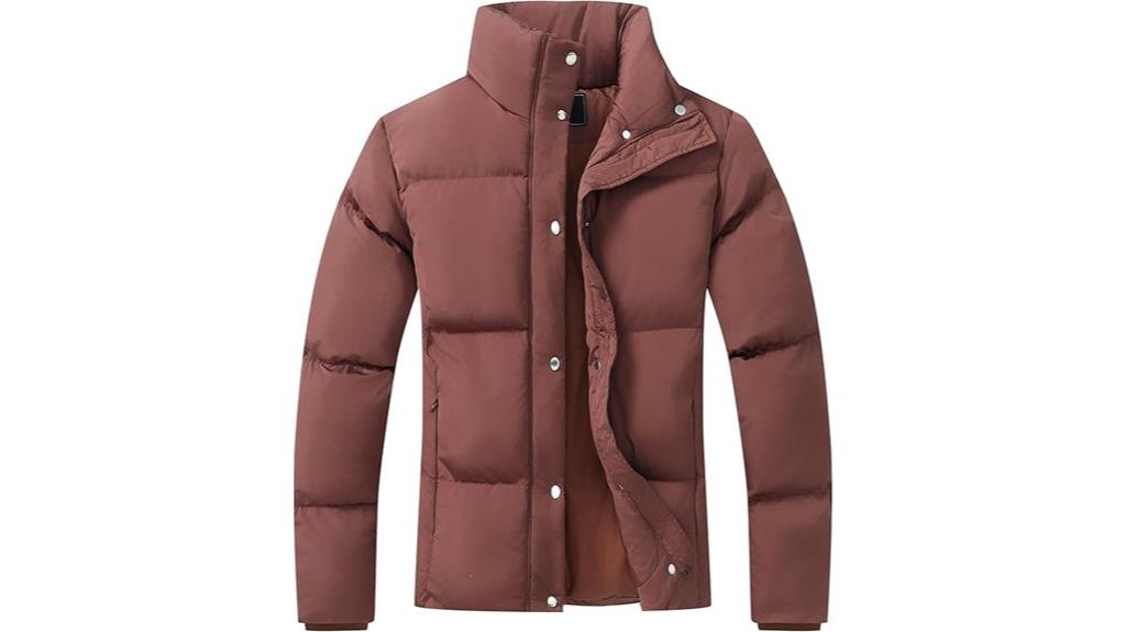 waterproof winter puffer coat