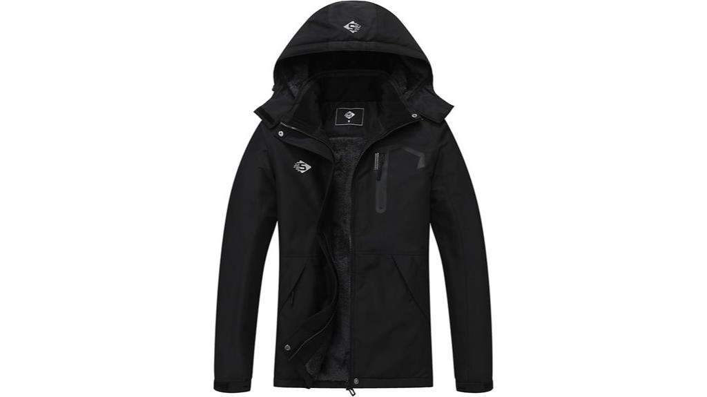 waterproof winter ski jacket