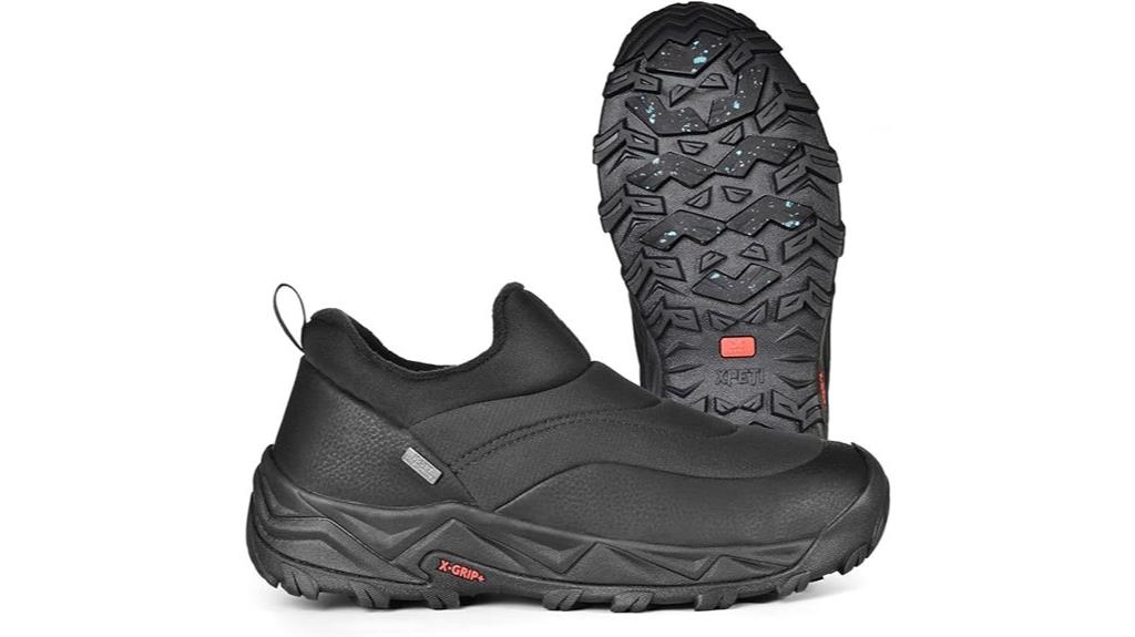 waterproof winter slip ons