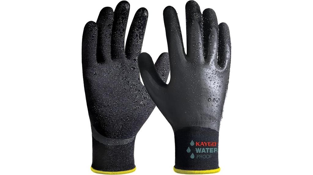 waterproof work gloves available